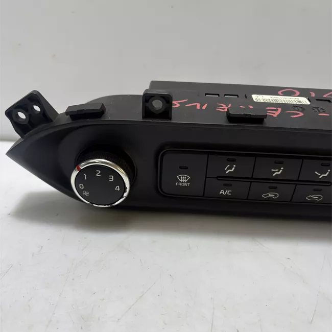 Blocco comando climatizzazione con riscaldamento