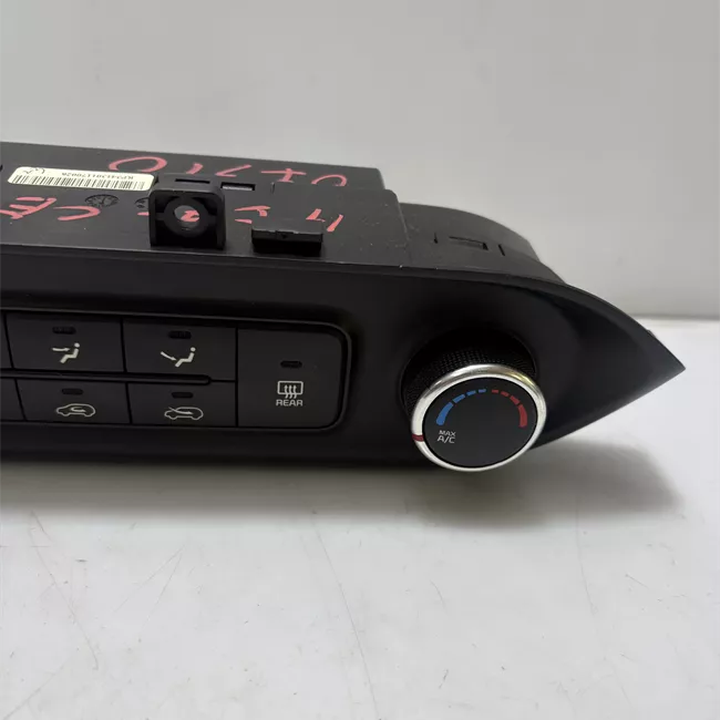 Blocco comando climatizzazione con riscaldamento