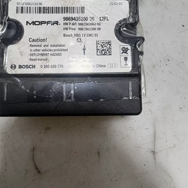 Centralina comando airbag