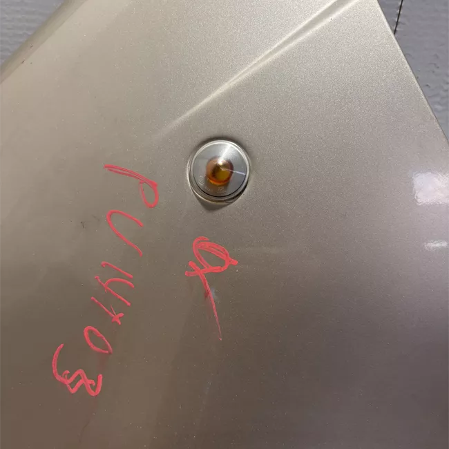 Parafango anteriore sinistro