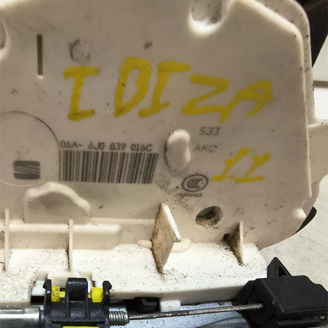 Serratura porta anteriore destra