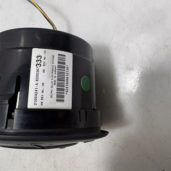 Blocco comando climatizzazione sinistro porta anteriore