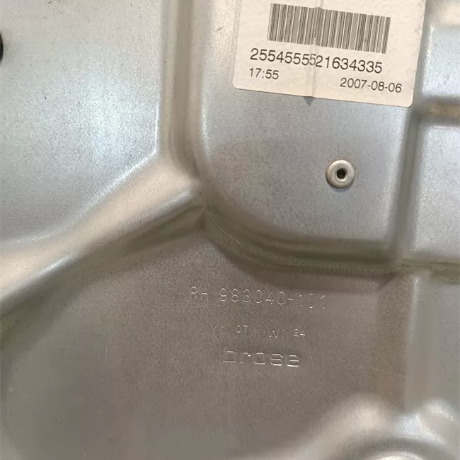 Alzacristallo elettrico porta anteriore destro