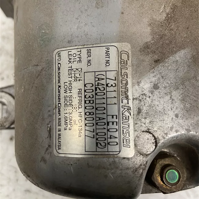 Compressore aria condizionata