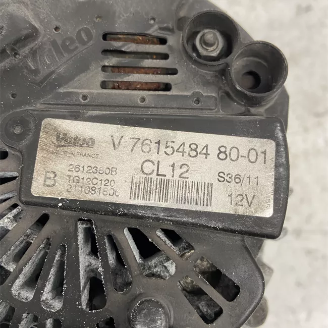 Alternatore 120AMP Valeo/rotazionale