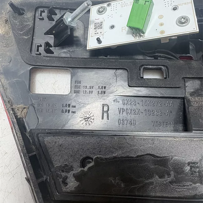 Fanale posteriore parte interno destro