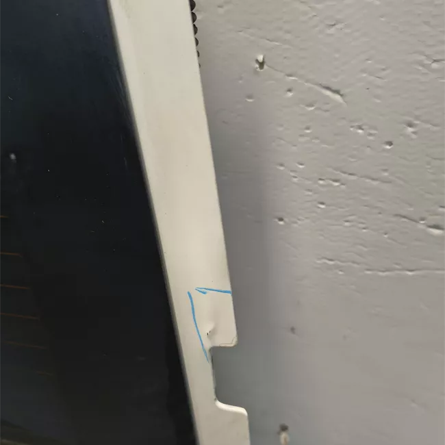 Porta carico posteriore a battente destra Vetrata