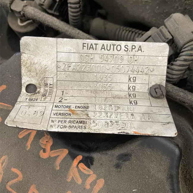 Motore semicompleto