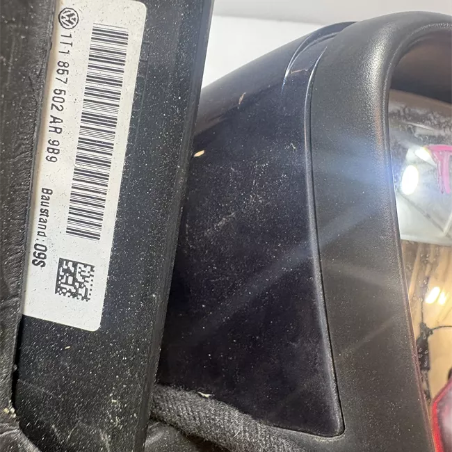 Retrovisore esterno regolazione elettrica destro con pacchetto memory, antiabbagliamento nero