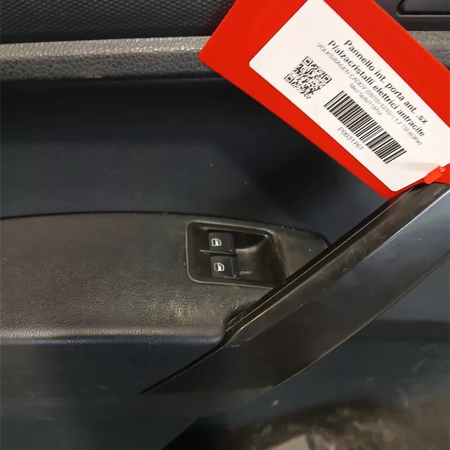 Pannello interno porta anteriore destro alzacristallo elettrico nero titanio