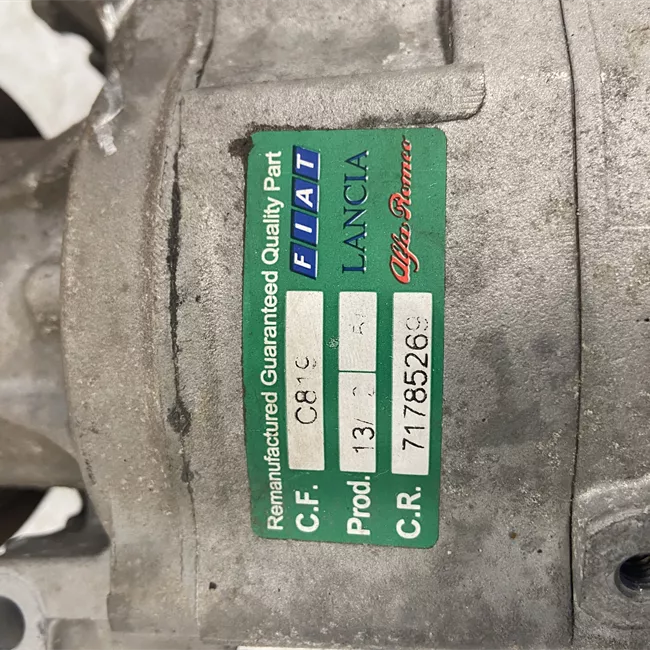 Compressore aria condizionata rotazionale