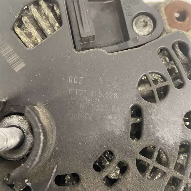 Alternatore con connessione radiale