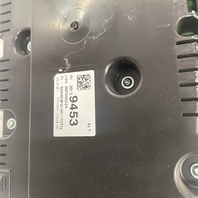 Quadro strumenti completo
