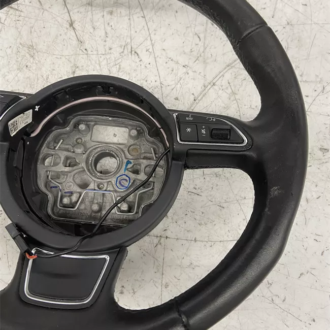 Volante Sport pelle multifunzione nero