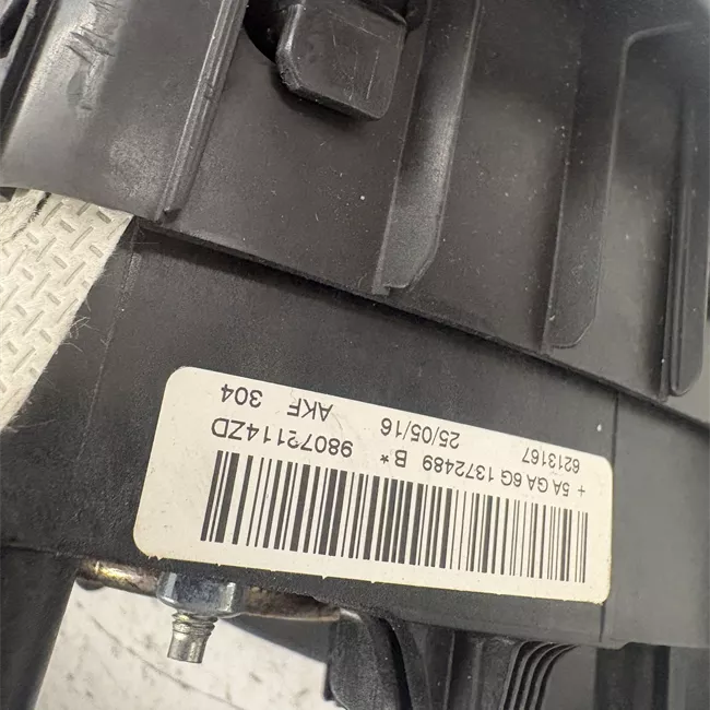 Dispositivo airbag lato guida nero