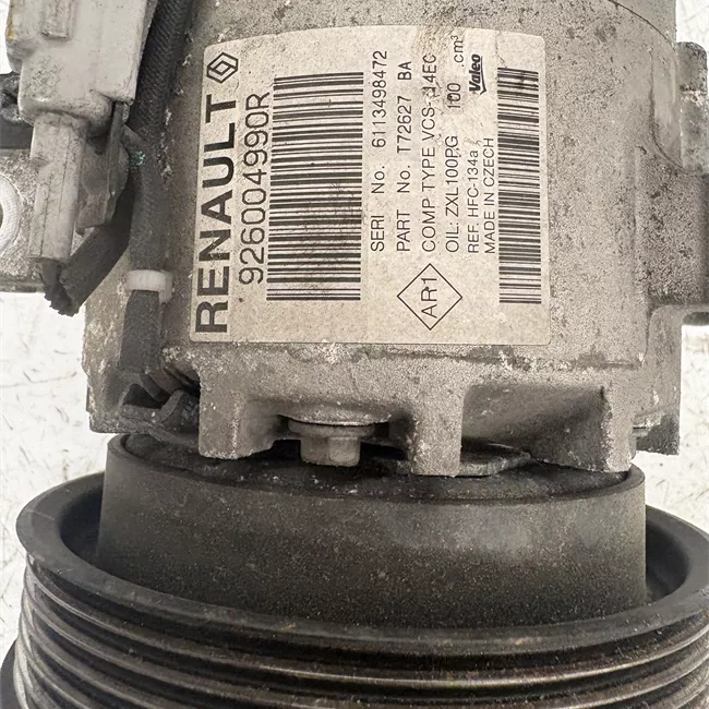 Compressore aria condizionata gas 1234YF