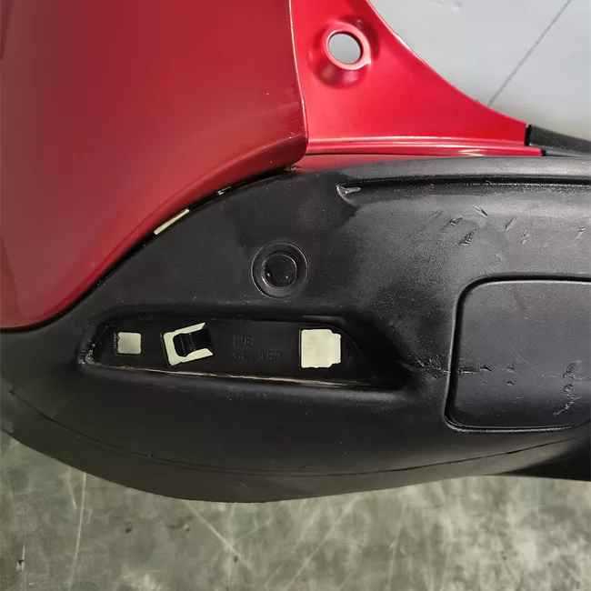 Paraurti posteriore sensori parcheggio nero