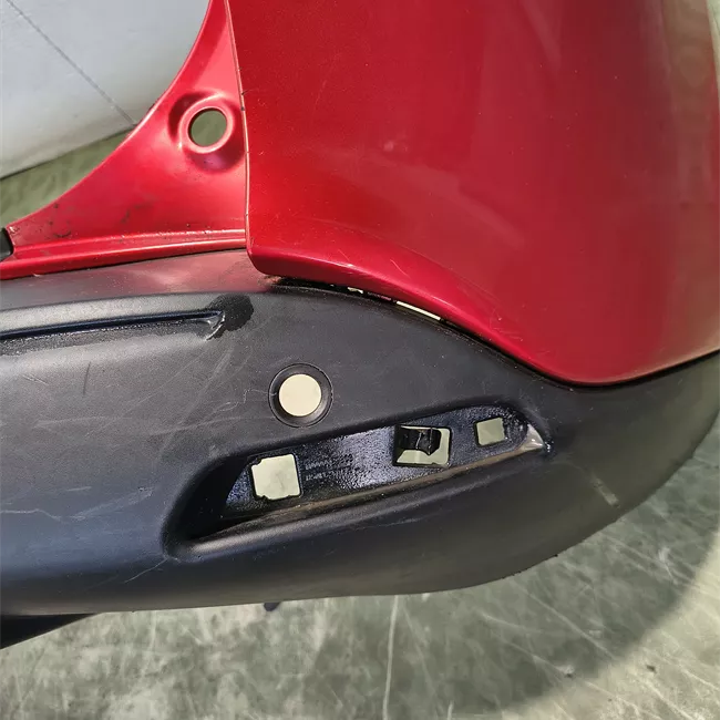 Paraurti posteriore sensori parcheggio nero