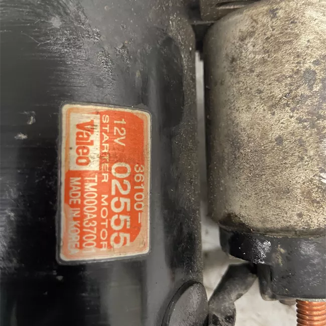 Motorino avviamento