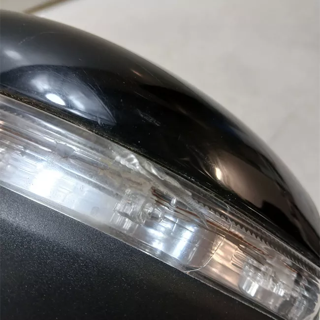 Retrovisore esterno regolazione elettrica sinistro termico nero