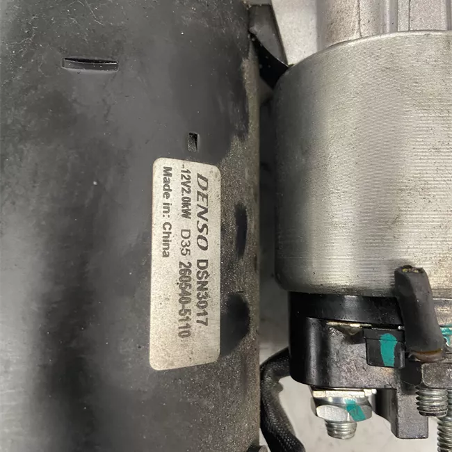 Motorino avviamento
