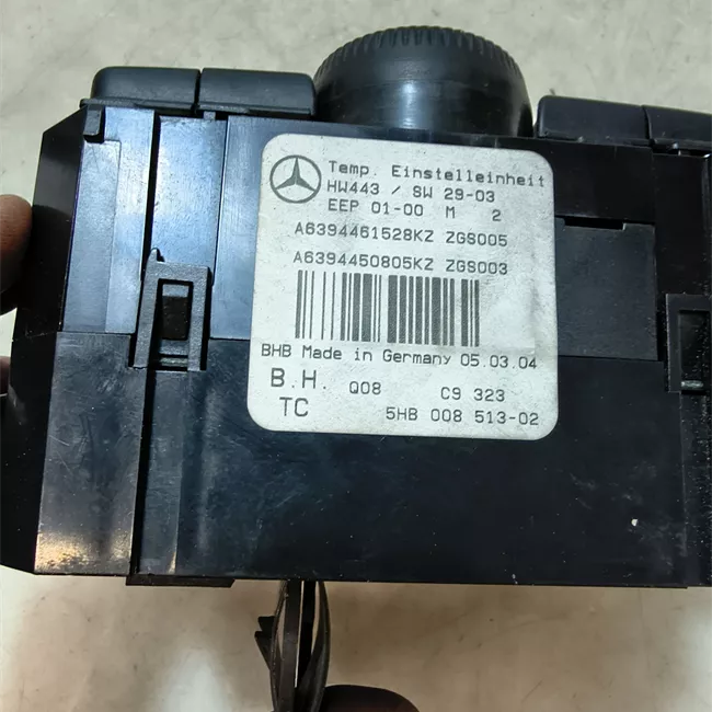 Blocco comando climatizzazione aria condizionata thermotronic
