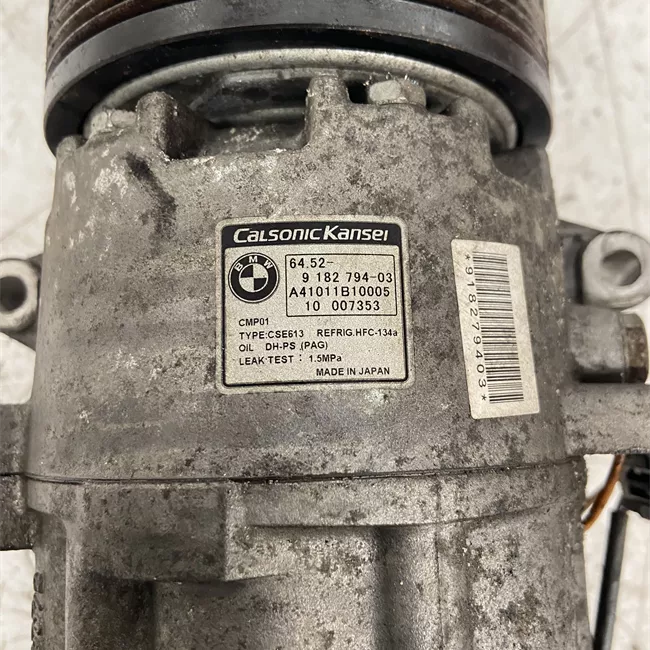 Compressore aria condizionata emissioni CO2