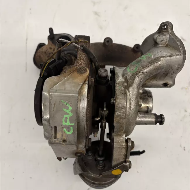 Turbocompressore con collettore scarico