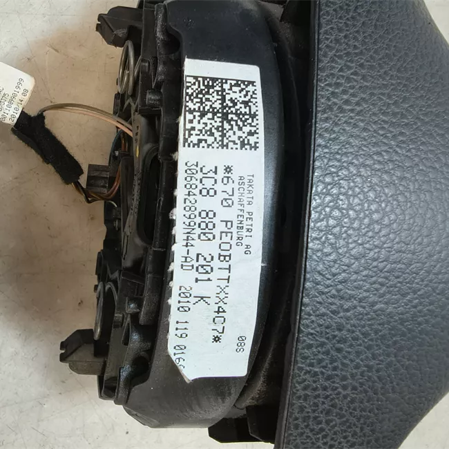 Dispositivo airbag lato guida nero