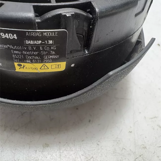 Dispositivo airbag lato guida volante supersportivo/AMG nero