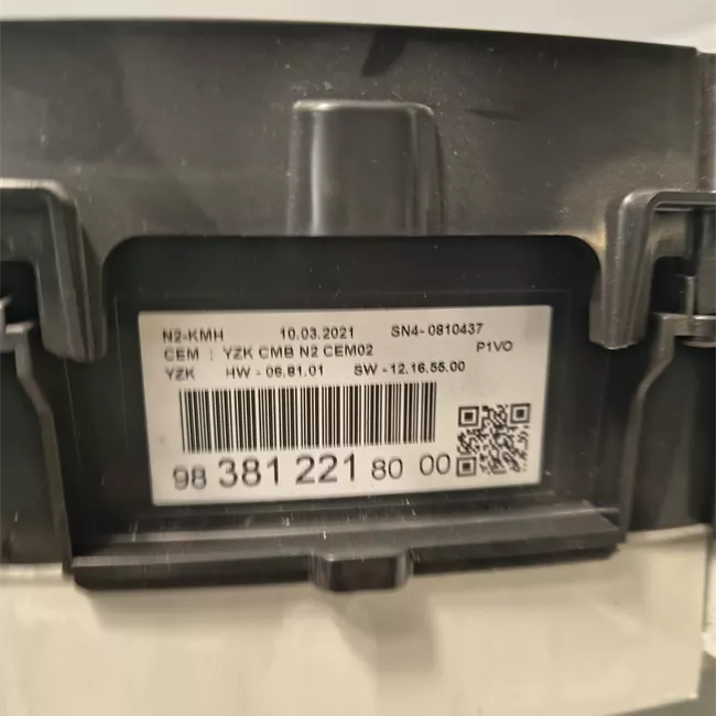 Quadro strumenti completo LCD
