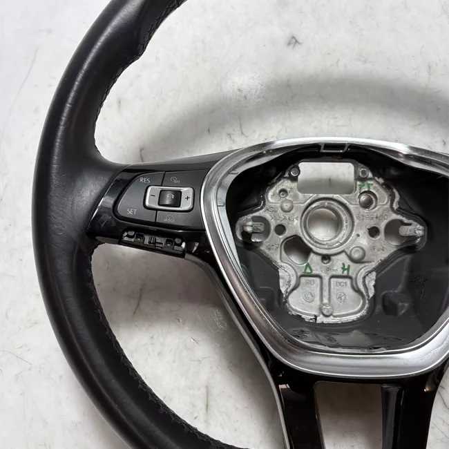 Volante Pelle con regolazione automatico distanza nero