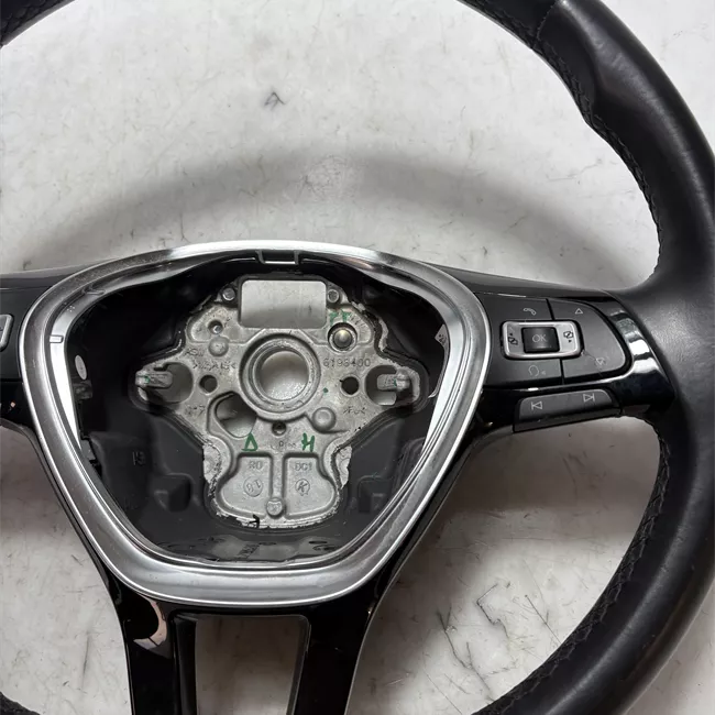 Volante Pelle con regolazione automatico distanza nero