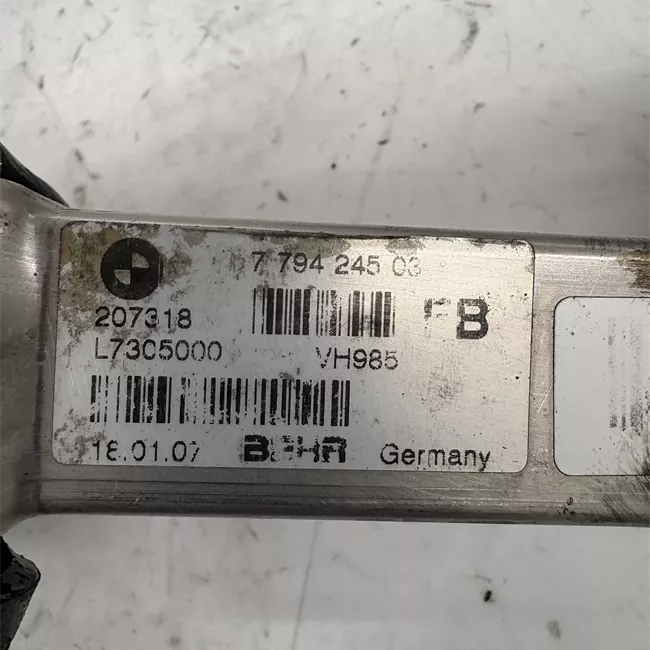 Scambiatore calore EGR