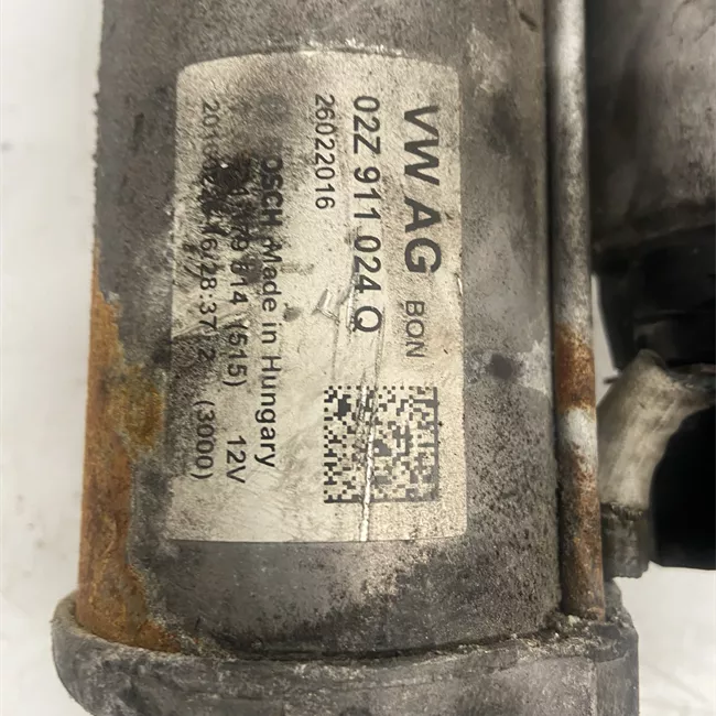 Motorino avviamento 1.1KW BOSCH rotazionale start&stop