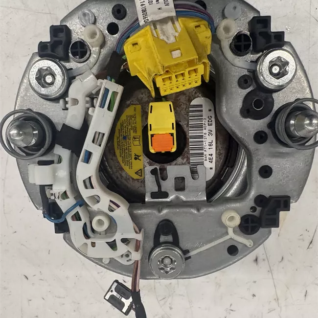 Dispositivo airbag lato guida volante multifunzione pelle nero