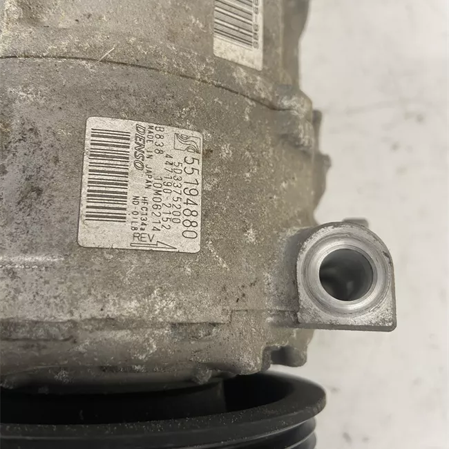 Compressore aria condizionata con aria condizionata, con aria condizionata auto