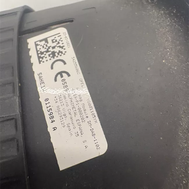 Dispositivo airbag lato guida nero