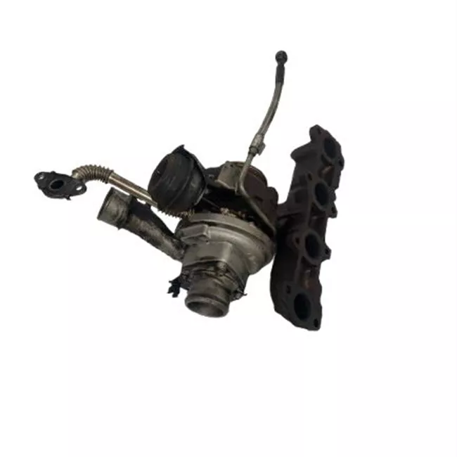 Turbocompressore con collettore scarico
