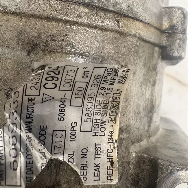 Compressore aria condizionata Manuale, automatico