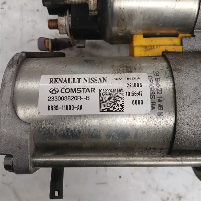 Motorino avviamento Punzonatura.=KR3S-11000-AA