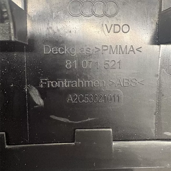 Quadro strumenti completo
