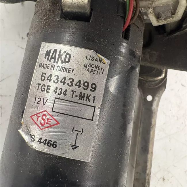 Meccanismo tergiparabrezza con motorino