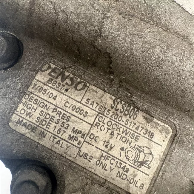 Compressore aria condizionata rotazionale ione