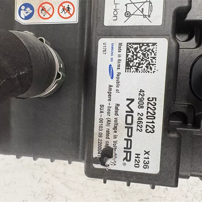 Stack batteria alta tensione