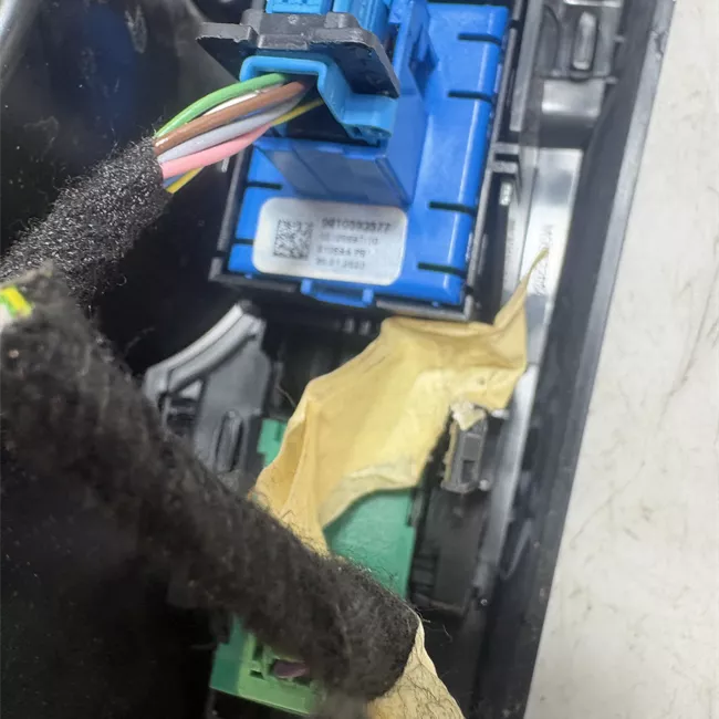 Consolle centrale freno stazionamentomanuale