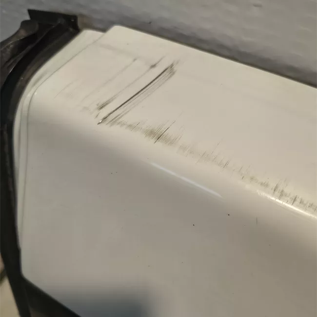 Porta carico posteriore a battente destra Vetrata