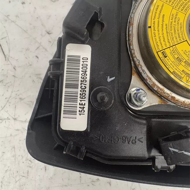 Dispositivo airbag lato guida nero