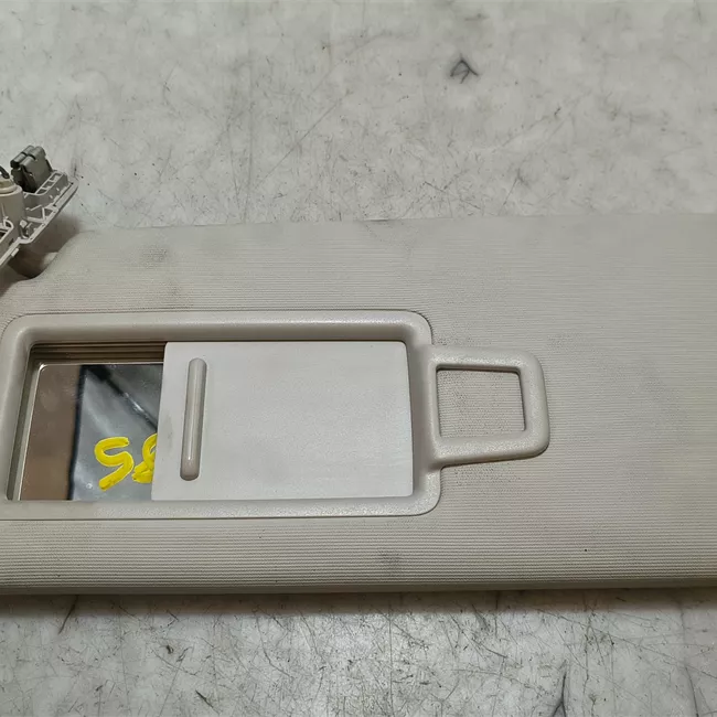 Aletta parasole parabrezza sinistra illuminumero/etichetta airbag ceramica