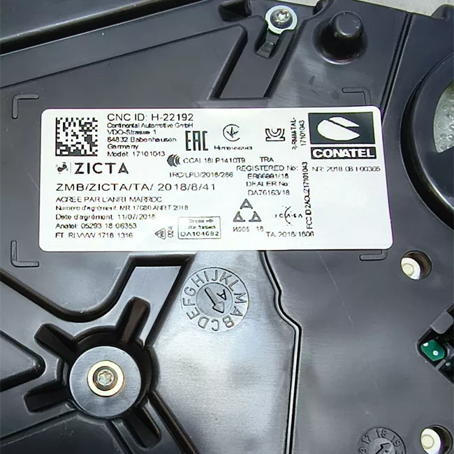 Quadro strumenti completo display FPK